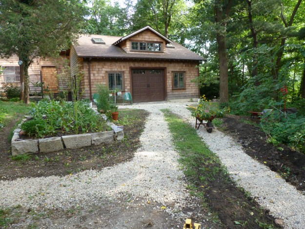 The Art Barn will soon have a large glass door to let in light and nature!